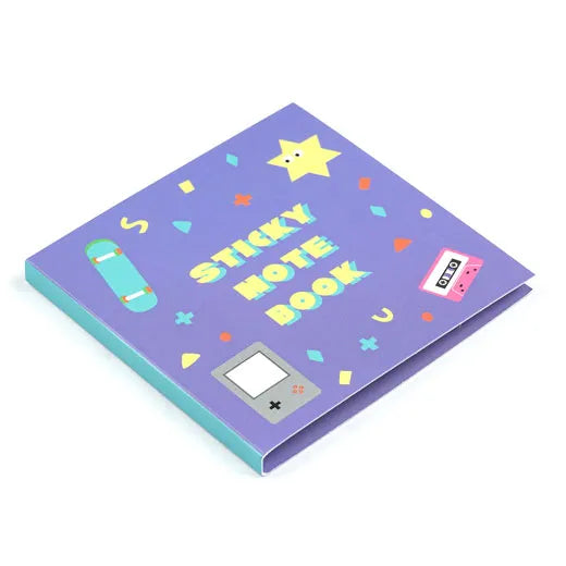 Book-shaped sticky notes