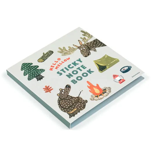 Book-shaped sticky notes