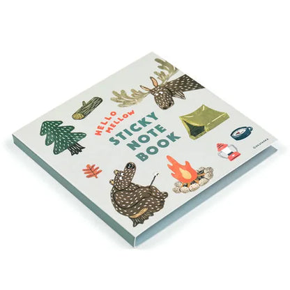 Book-shaped sticky notes