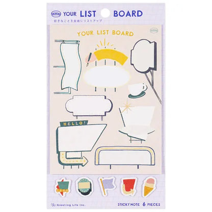 WHW! Custom Sticks Sticky Notes.