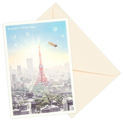 Mini Santa Sepia Card, Tokyo Asahi.