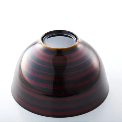 Pair of large bowls, sandalwood, Saiha, lacquered YAS-5