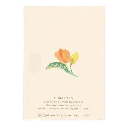 MONA Thank You Bouquet Mini Card