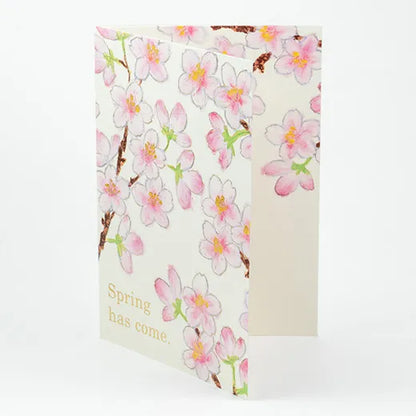 Sakura Anniversary Flower Card
