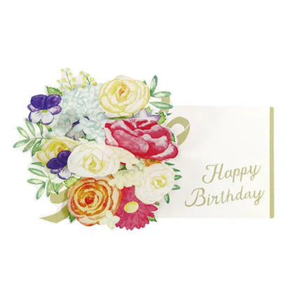 BIrthday Flower Pop-Up Card