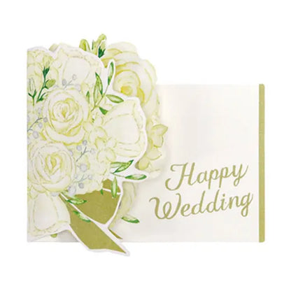 Wedding Flower Pop-Up Card