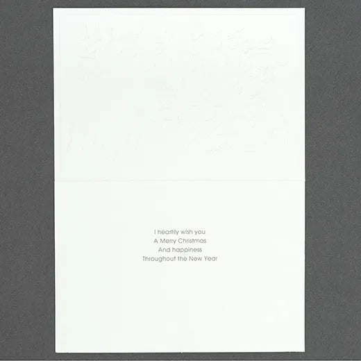 Mini Santa Christmas Card