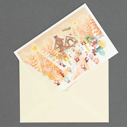 Mini Santa Christmas Card