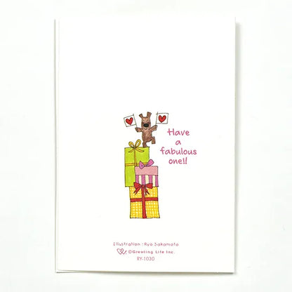 Coco-chan Birthday Mini Card