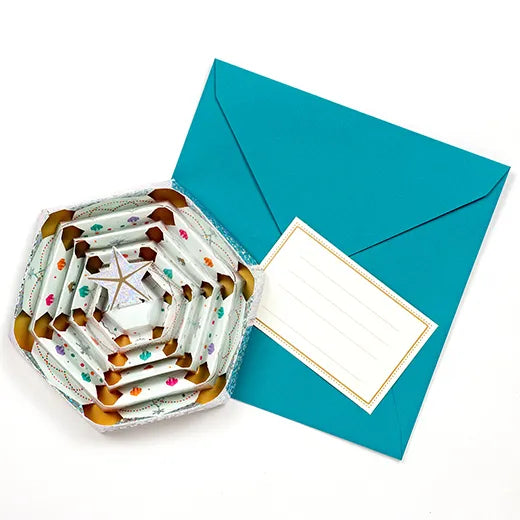 Glowing Tree Card White