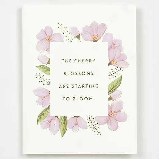 Sakura Wreath Pop-up Card