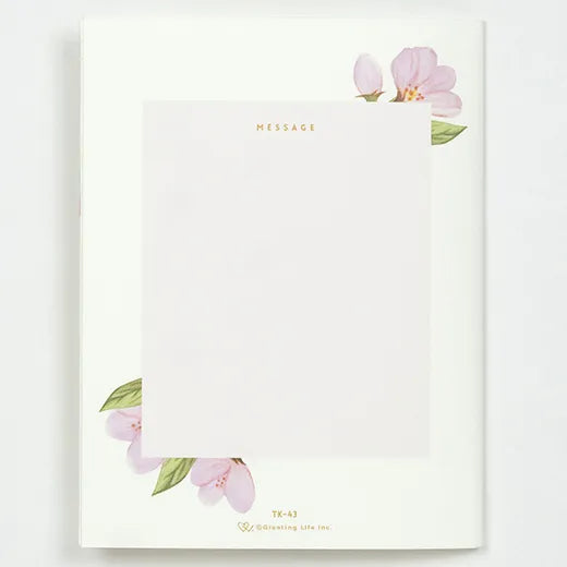 Sakura Wreath Pop-up Card