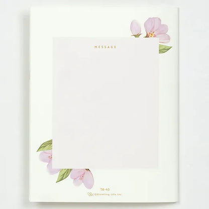 Sakura Wreath Pop-up Card