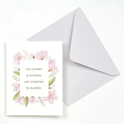 Sakura Wreath Pop-up Card