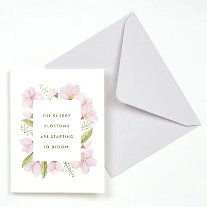 Sakura Wreath Pop-up Card