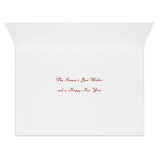 Japanese-style Mini Santa Christmas Card Ekiben