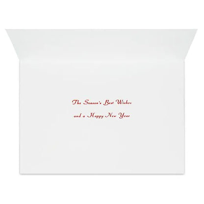 Japanese-style Mini Santa Christmas Card Ekiben