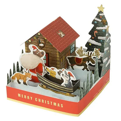 Okataoka Christmas Miniature Garden Card