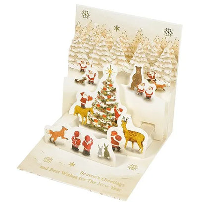 Mini Santa Pop-Up Card