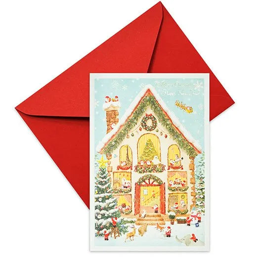 Mini Santa Card