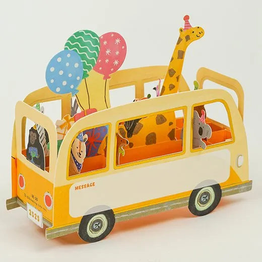 Party Car Birthday Pop-Up Card