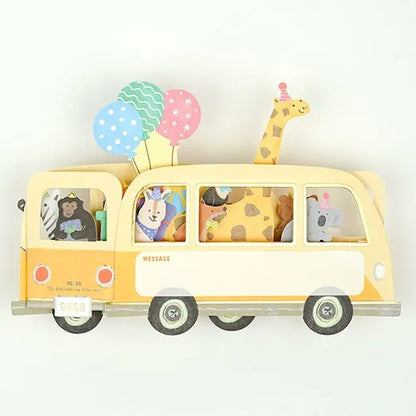 Party Car Birthday Pop-Up Card