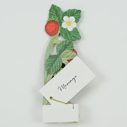 Blooming Mini Card Strawberry KE-58