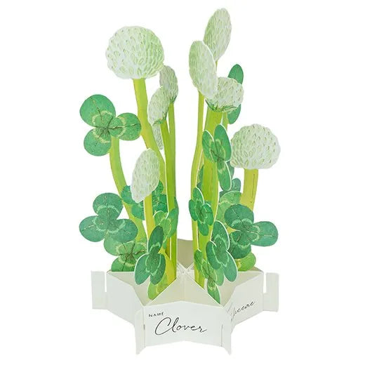 Blooming Mini Card Clover KE-59