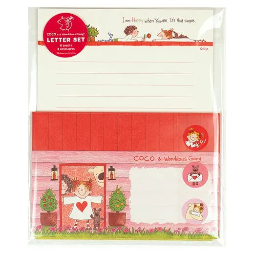 Coco-chan Die-Cut Letter Set
