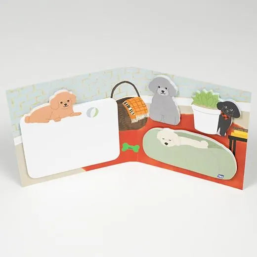 Animal Die-Cut Book-Shaped Sticky Notes