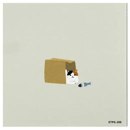 Animal Die-Cut Book-Shaped Sticky Notes