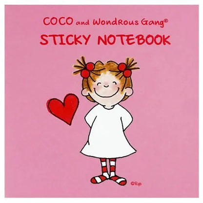 Coco-chan Book-shaped Sticky Notes