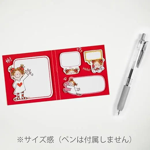 Coco-chan Book-shaped Sticky Notes