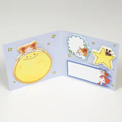 Coco-chan Book-shaped Sticky Notes