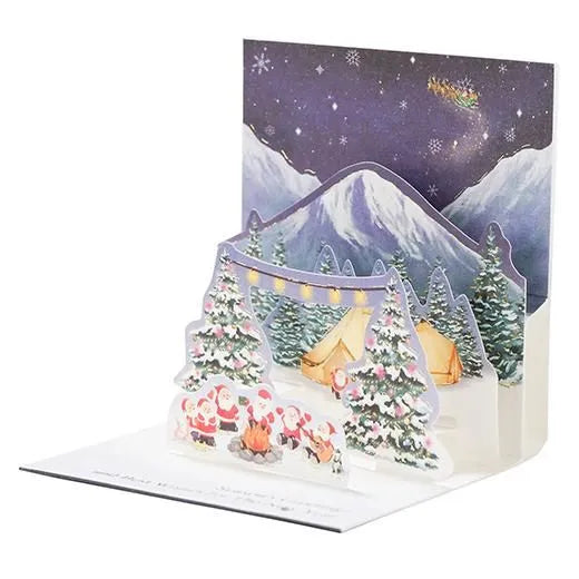 Mini Santa Pop-Up Card