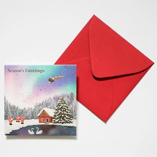Mini Santa Pop-Up Card
