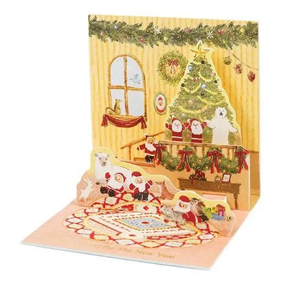 Mini Santa Pop-Up Card