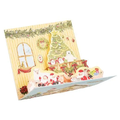 Mini Santa Pop-Up Card