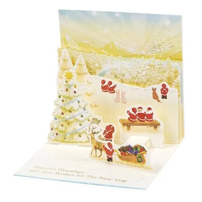 Mini Santa Pop-Up Card