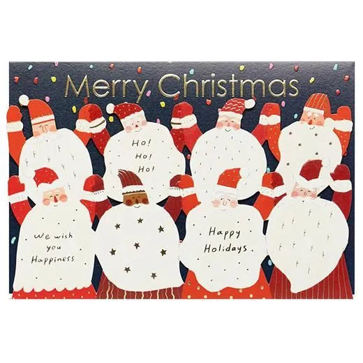 Christmas Joy Card Santa