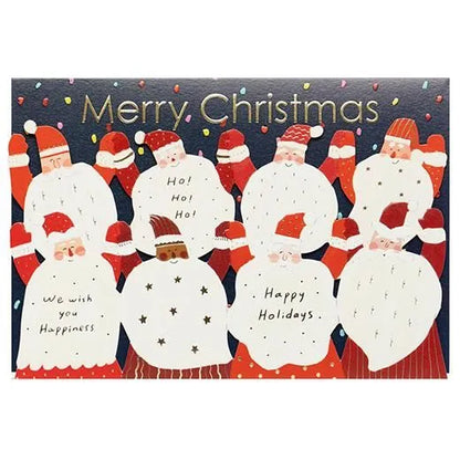 Christmas Joy Card Santa