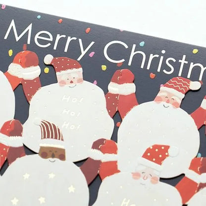 Christmas Joy Card Santa