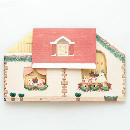 Mini Santa House Pop-Up Card