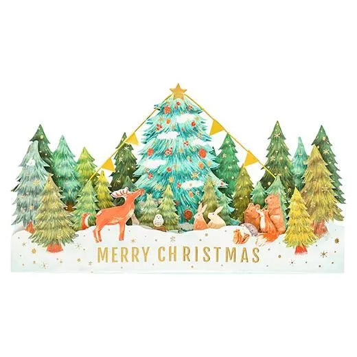 Christmas Tree Pop-Up Card Forest