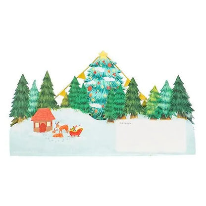 Christmas Tree Pop-Up Card Forest