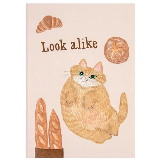 Cat and / Kahoko Sodeyama A5 Notebook Beige