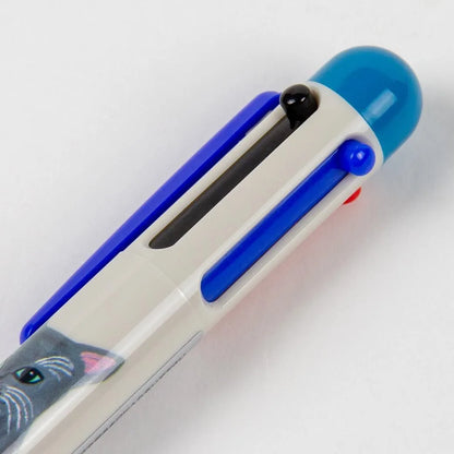 Cat and / Kahoko Sodeyama 3-Color Ballpoint Pen & Mechanical Pencil