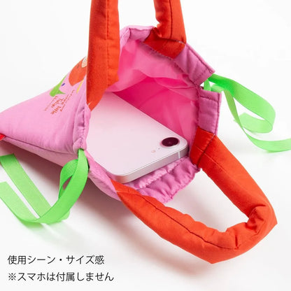 Coco-chan Cushion Drawstring Bag - Tulip
