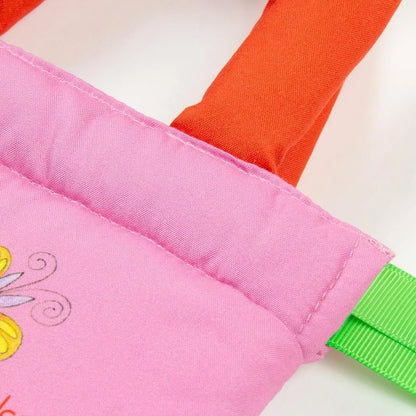 Coco-chan Cushion Drawstring Bag - Tulip
