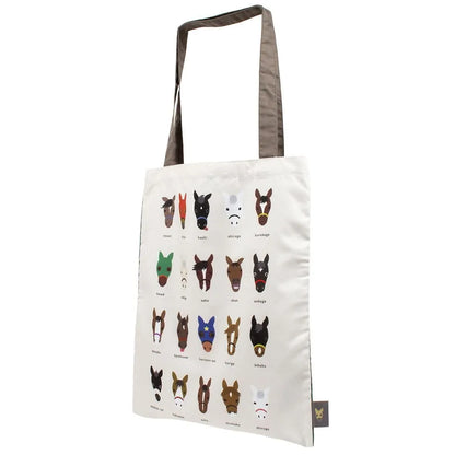 FUN FUN KEIBA Art Tote Bag Face